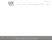 Tablet Screenshot of gb-legname.com